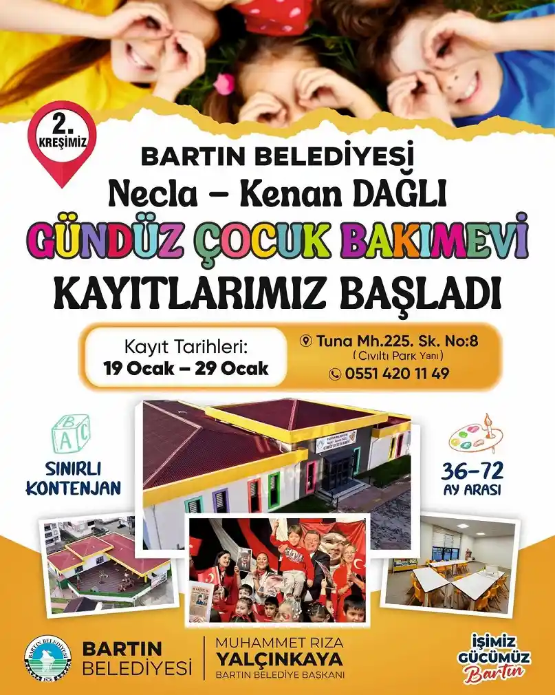 Bartın Belediyesi yeni eğitim yuvası açıyor