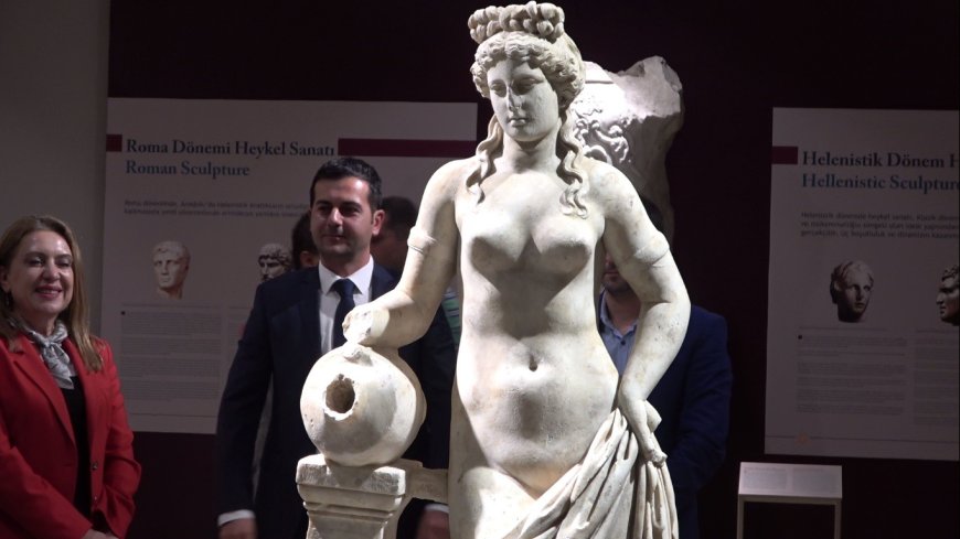 Su perisi heykeli değil Afrodit heykeli olduğu ortaya çıktı